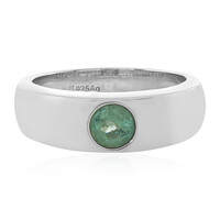 Anello in argento con Smeraldo Etiope
