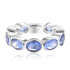 Anello in argento con Fluorite Cangiante