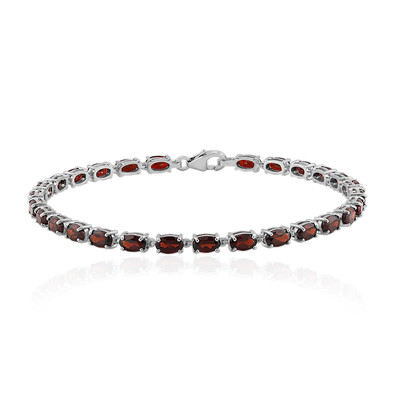 Bracciale in argento con Granato