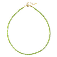 Collana in argento con Peridoto