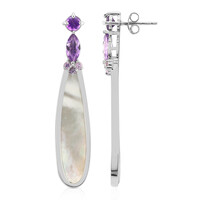 Orecchini in argento con Madreperla