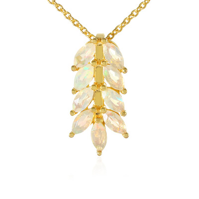 Collana in argento con Opale di Welo