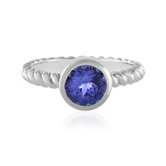 Anello in argento con Tanzanite