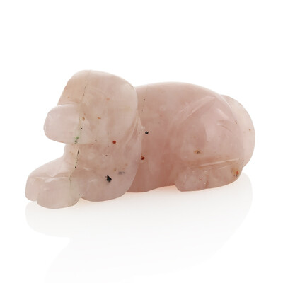 Figura con Quarzo Rosa