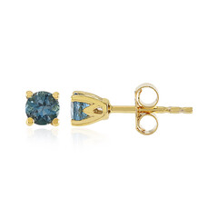 Orecchini in argento con Topazio Blu Londra