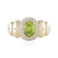 Anello in oro con Sfene (de Melo)