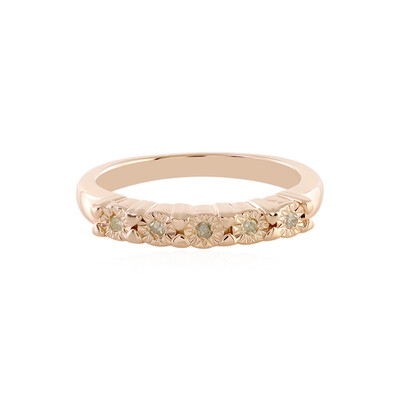 Anello in argento con Diamante PK (J)