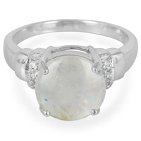 Anello in argento con Quarzo Medusa