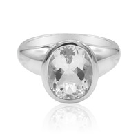 Anello in argento con Petalite (Tenner Diniz)