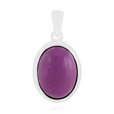 Ciondolo in argento con Fosfosiderite