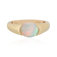 Anello in argento con Opale di Welo