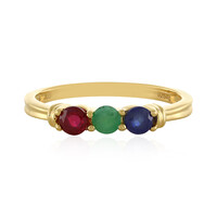 Anello in argento con Smeraldo Socoto