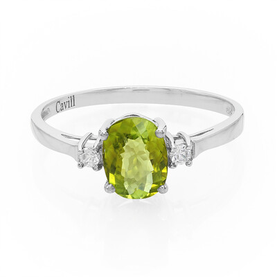 Anello in argento con Tormalina Cuprian