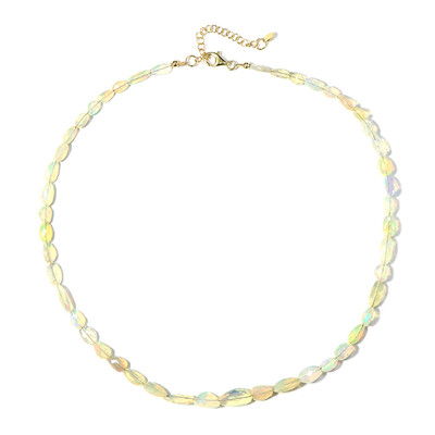 Collana in argento con Opale di Welo
