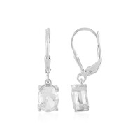 Orecchini in argento con Quarzo Bianco
