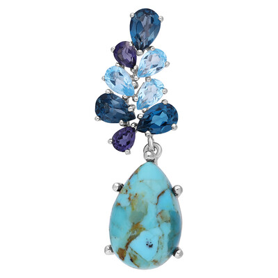Ciondolo in argento con Turchese