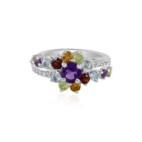 Anello in argento con Ametista