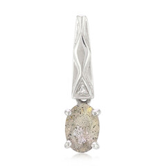 Ciondolo in argento con Labradorite