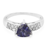 Anello in argento con Iolite Orissa
