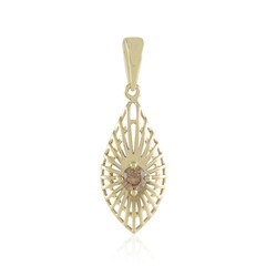 Ciondolo in oro con Diamante Champagne I2 (Ornaments by de Melo)