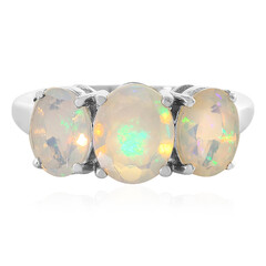 Anello in argento con Opale di Welo