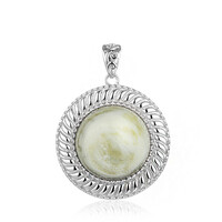Ciondolo in argento con Serpentino