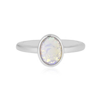 Anello in argento con Opale di Welo