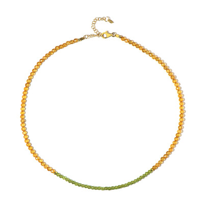 Collana in argento con Peridoto