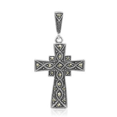 Ciondolo in argento con Marcassite