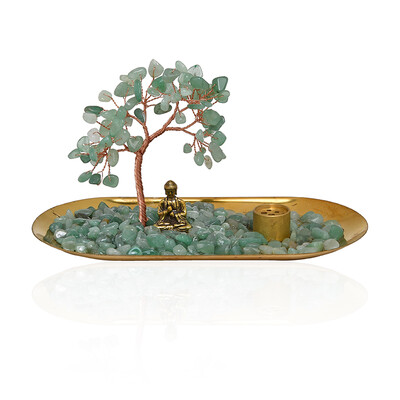 Accessorio in ottone con Avventurina