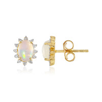 Orecchini in argento con Opale di Welo
