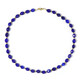 Collana in argento con Quarzo Blu Royal