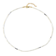 Collana in argento con Ematite Argentata