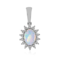 Ciondolo in argento con Opale di Welo