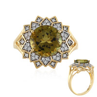 Anello in oro con Tormalina Neon (D'vyere)