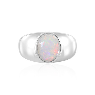 Anello in argento con Opale di Welo (de Melo)