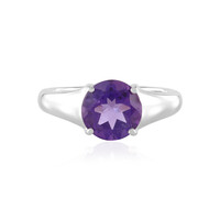 Anello in argento con Ametista Siberiana