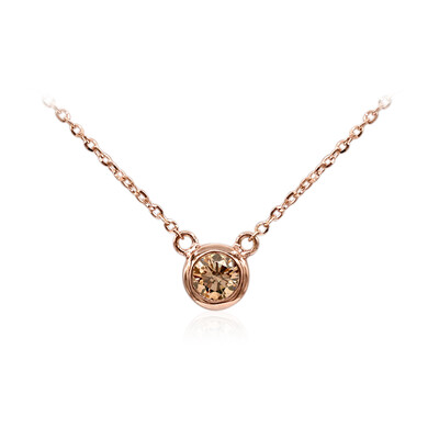 Collana in oro con Diamante Rose de France VS1 di Argyle (Annette)