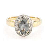 Anello in oro con Zaffiro (non riscaldato) (AMAYANI)
