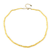 Collana in argento con Berillo Giallo (Adela Silber)