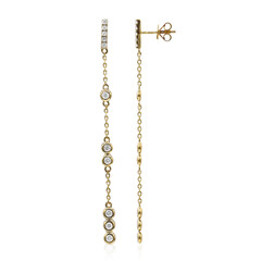Orecchini in oro con Diamante I1 (H) (CIRARI)