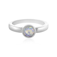 Anello in argento con Opale di Welo