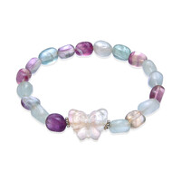 Bracciale con Fluorite Bicolore