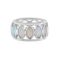 Anello in argento con Opale di Welo (de Melo)