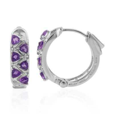 Orecchini in argento con Ametista