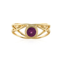Anello in argento con Zircone Rosa