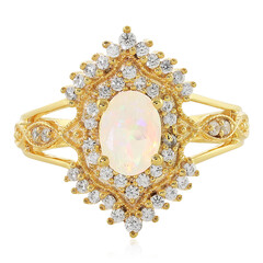 Anello in argento con Opale di Welo