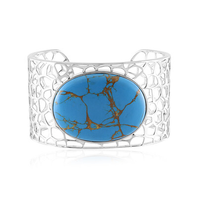 Bracciale in argento con Turchese