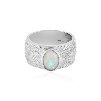 Anello in argento con Opale di Welo (SAELOCANA)