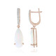 Orecchini in oro con Opale di Welo AAA (SUHANA)